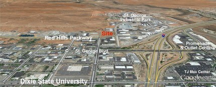 1034 E 350 N, Saint George, UT - VUE AÉRIENNE  vue de carte