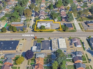 19040 Ecorse Rd, Allen Park, MI - Vue aérienne vue de carte