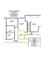 1810 Peachtree Industrial Blvd, Duluth, GA à louer Plan d’étage– Image 1 sur 1