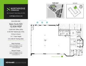 8601 Dunwoody Pl, Sandy Springs, GA à louer Plan d’étage– Image 2 sur 2