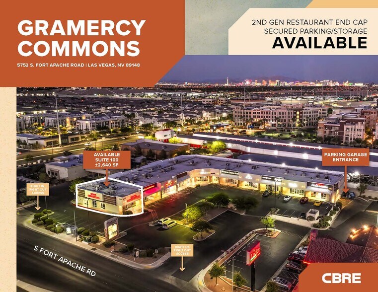 5752 S Fort Apache Rd, Las Vegas, NV à louer - Photo de l’immeuble – Image 1 sur 5