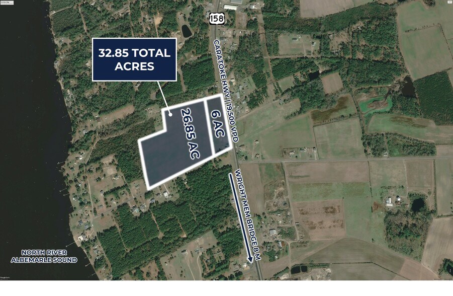 7458 Caratoke Hwy, Jarvisburg, NC à vendre - Photo de l’immeuble – Image 1 sur 4