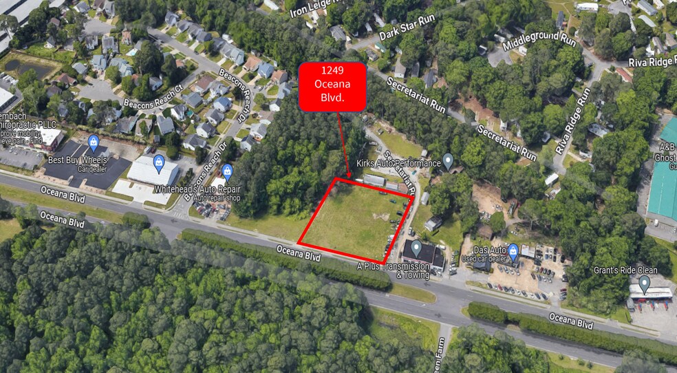 1249 Oceana Blvd, Virginia Beach, VA à vendre - Photo principale – Image 1 sur 1