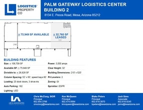 NEC Sossaman & Pecos Rd, Mesa, AZ à louer Plan de site– Image 1 sur 1