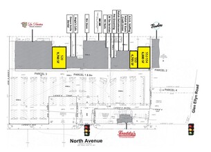 500-558 E North Ave, Glendale Heights, IL à louer Plan de site– Image 1 sur 1