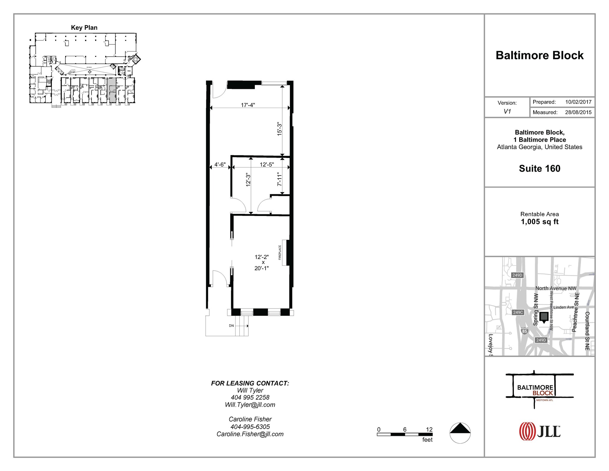 1 Baltimore Pl NW, Atlanta, GA à louer Plan d’étage– Image 1 sur 1