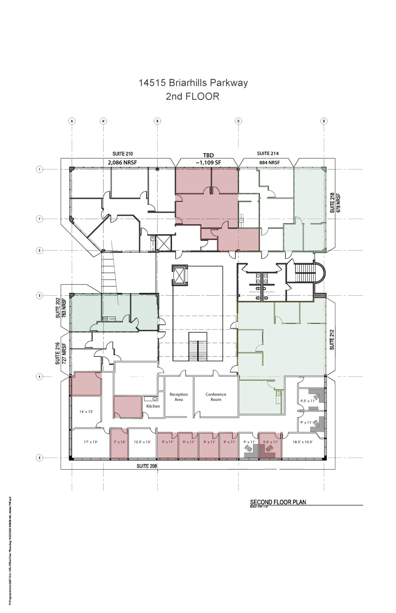 14515 Briarhills Pkwy, Houston, TX à louer Plan de site– Image 1 sur 10