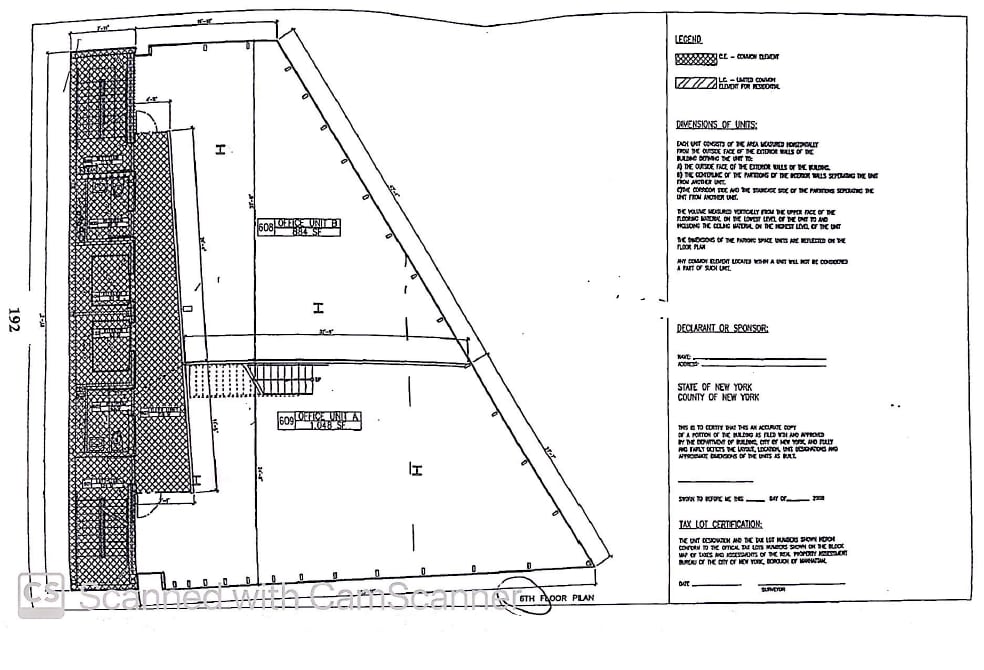 2-8 Catherine St, New York, NY 10038 - Lot B - - Plan d’étage - Image 1 of 1