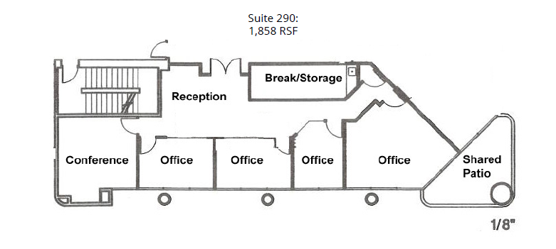 5001 E Commercenter Dr, Bakersfield, CA à louer Plan d’étage– Image 1 sur 1