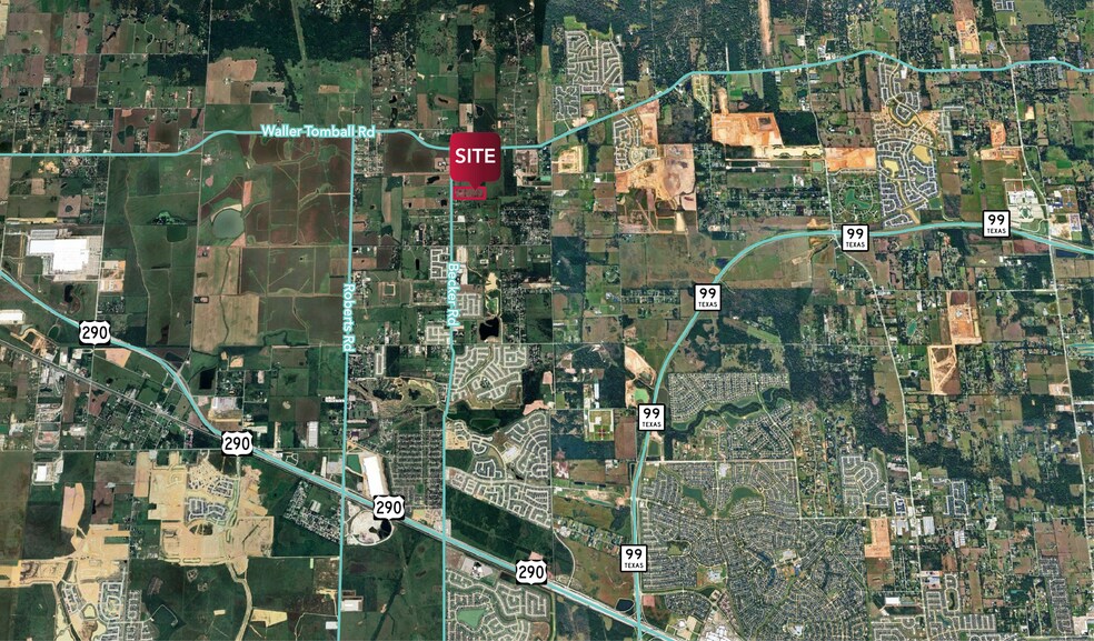 19522 Becker Rd, Hockley, TX à vendre - Aérien – Image 3 sur 3