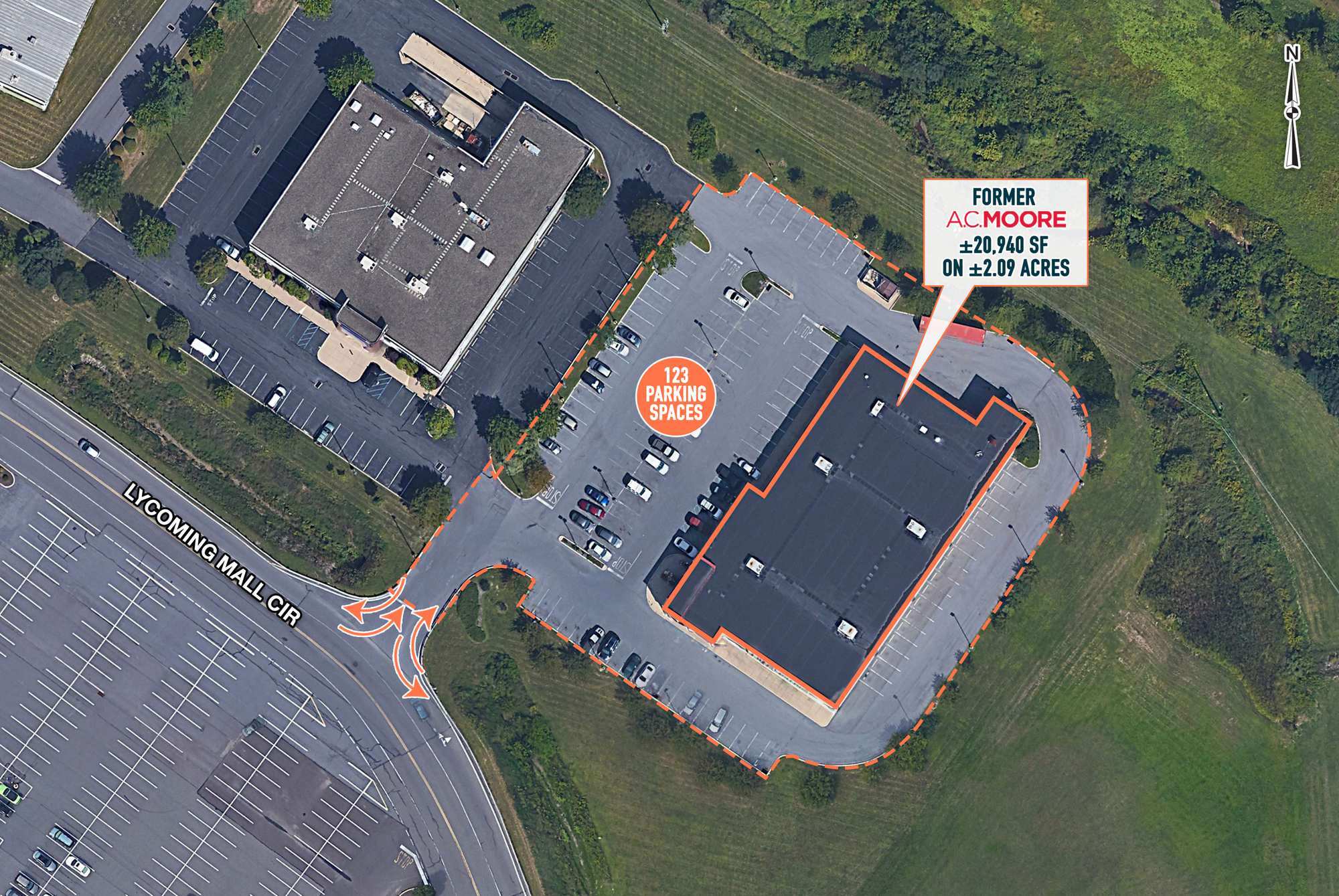 529 Lycoming Mall Cir, Pennsdale, PA à louer Aérien– Image 1 sur 1