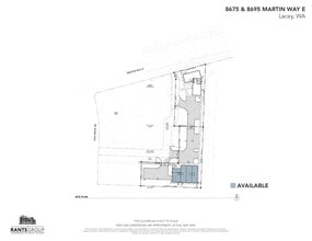 8675 Martin Way, Lacey, WA à louer Plan de site– Image 2 sur 7