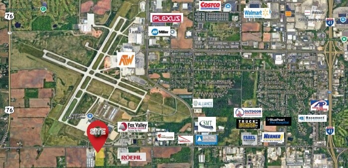 CTH BB S, Neenah, WI à vendre - Aérien – Image 2 sur 3
