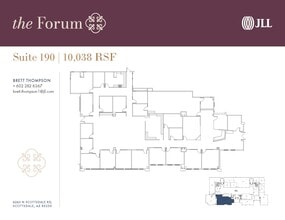 6263 N Scottsdale Rd, Scottsdale, AZ à louer Plan d’étage– Image 1 sur 1