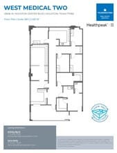12606 W Houston Center Blvd, Houston, TX à louer Plan d’étage– Image 1 sur 1