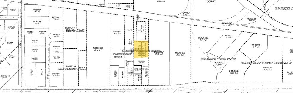 5763 Arapahoe Ave, Boulder, CO à vendre - Plan cadastral – Image 2 sur 9