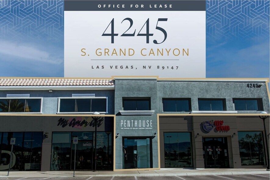4245 S Grand Canyon Dr, Las Vegas, NV à louer - Photo de l’immeuble – Image 1 sur 37