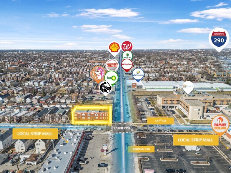 5701 W Roosevelt Rd, Cicero, IL à vendre - Photo de l’immeuble – Image 2 sur 28