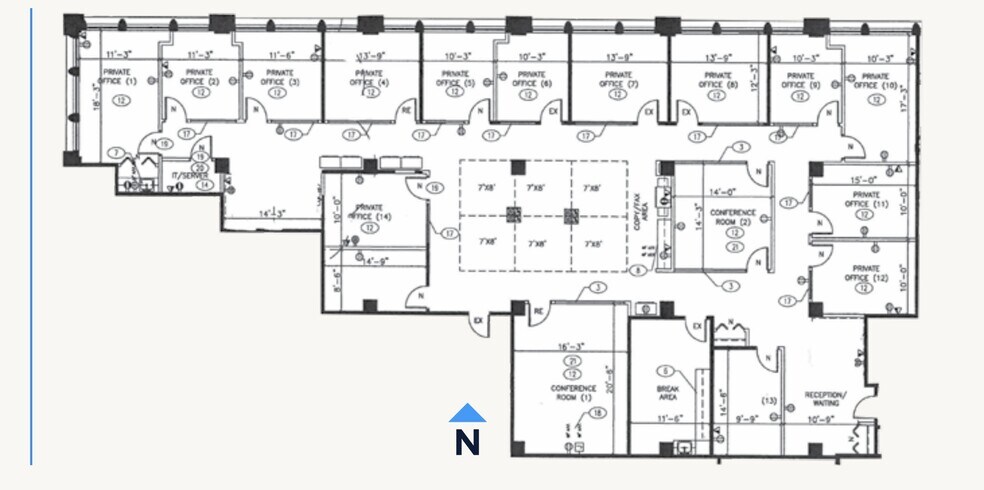 223 W Jackson Blvd, Chicago, IL à louer - Plan d’étage – Image 2 sur 14