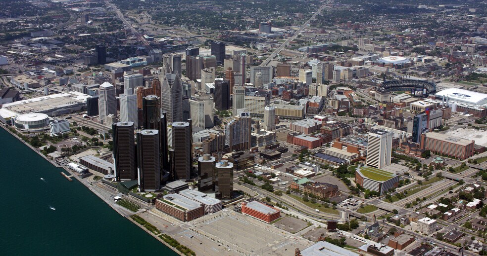610 W Congress St, Detroit, MI à vendre - Aérien – Image 2 sur 10