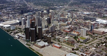 610 W Congress St, Detroit, MI - Vue aérienne vue de carte - Image1