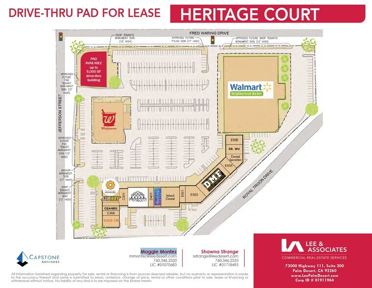 44100 Jefferson St, Indio, CA à louer - Plan de site – Image 2 sur 6