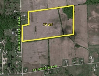 Plus de détails pour Schoenherr Rd, Washington, MI - Terrain à vendre