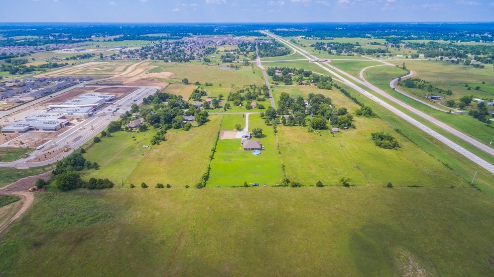 12403 N 135th East Ave, Collinsville, OK à vendre - Aérien – Image 2 sur 12