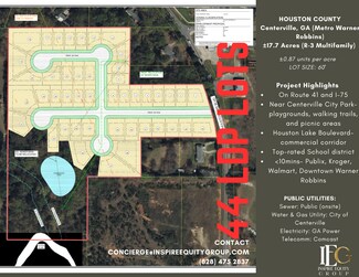 Plus de détails pour Houston Lake Blvd blvd, Centerville, GA - Terrain à vendre