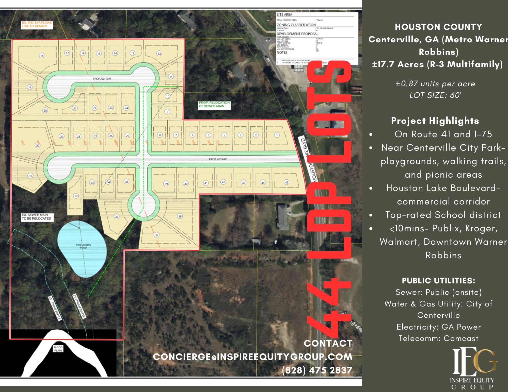 Houston Lake Blvd blvd, Centerville, GA à vendre Autre– Image 1 sur 2