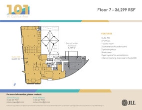 101 W Colfax Ave, Denver, CO à louer Plan d’étage– Image 1 sur 1
