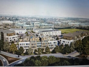 Serris - VUE AÉRIENNE  vue de carte