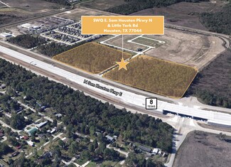 Plus de détails pour SWQ E Sam Houston Pkwy N & Little York Rd, Houston, TX - Terrain à vendre