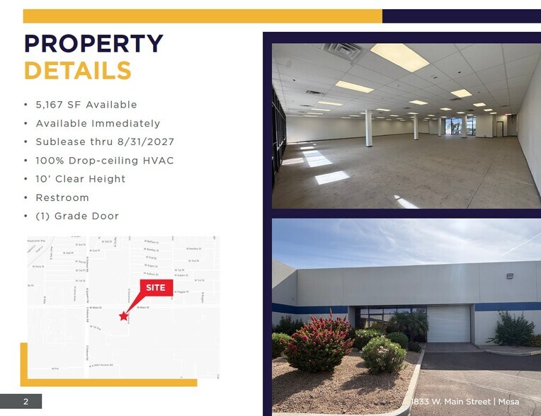 1833 W Main St, Mesa, AZ à louer - Photo de l’immeuble – Image 2 sur 3