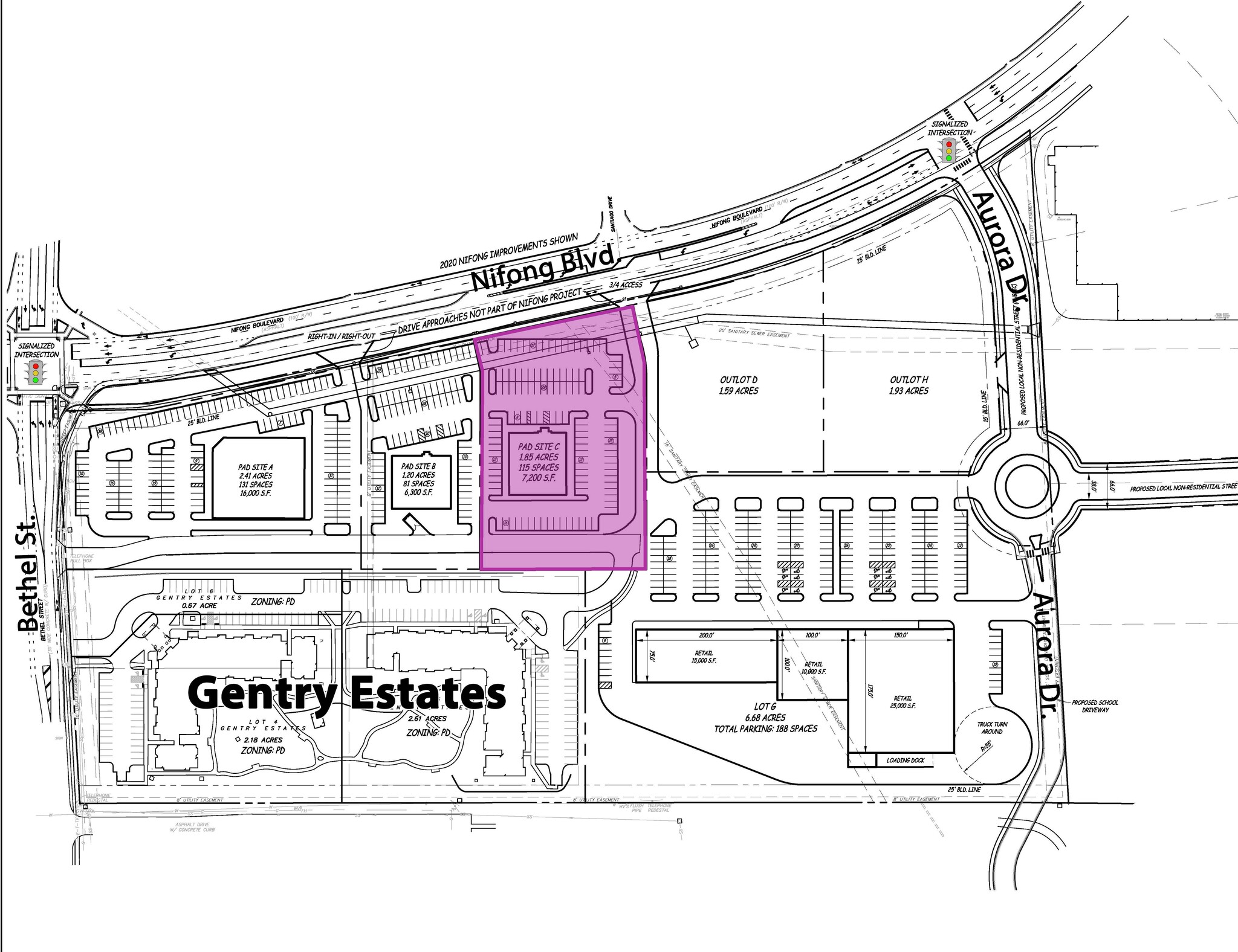 Nifong Blvd & Bethel St Middle Lot, Columbia, MO à louer Photo principale– Image 1 sur 3
