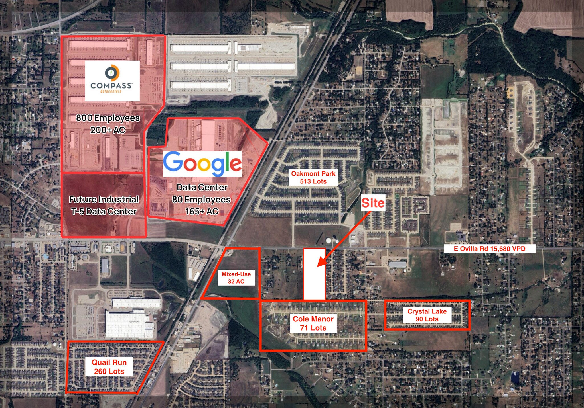 633 E Ovilla Rd, Red Oak, TX à vendre Photo de l’immeuble– Image 1 sur 4