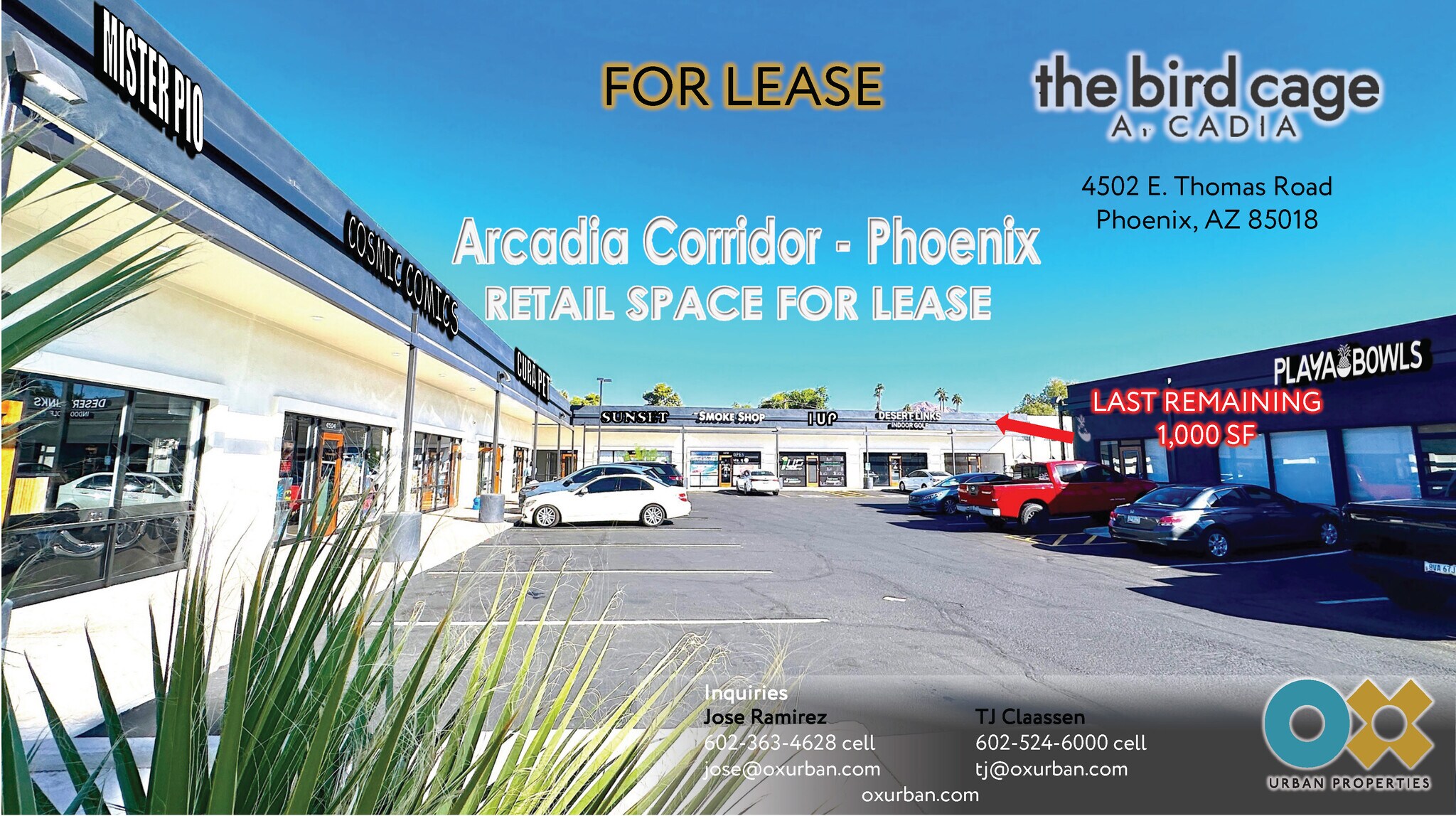 4502-4528 E Thomas Rd, Phoenix, AZ à louer Photo de l’immeuble– Image 1 sur 17