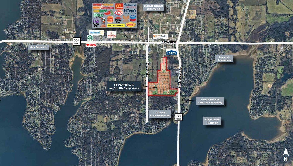 104 Wesson St, Gun Barrel City, TX à vendre Photo de l’immeuble– Image 1 sur 4