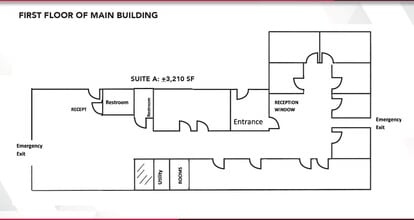 670 N Arrowhead Ave, San Bernardino, CA à louer Plan d’étage– Image 1 sur 1