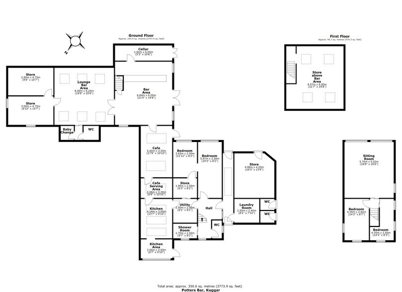 Kennack Sands, Ruan Minor à vendre - Plan d’étage – Image 3 sur 14