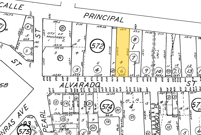 458-460 Alvarado St, Monterey, CA à louer - Plan cadastral – Image 3 sur 55