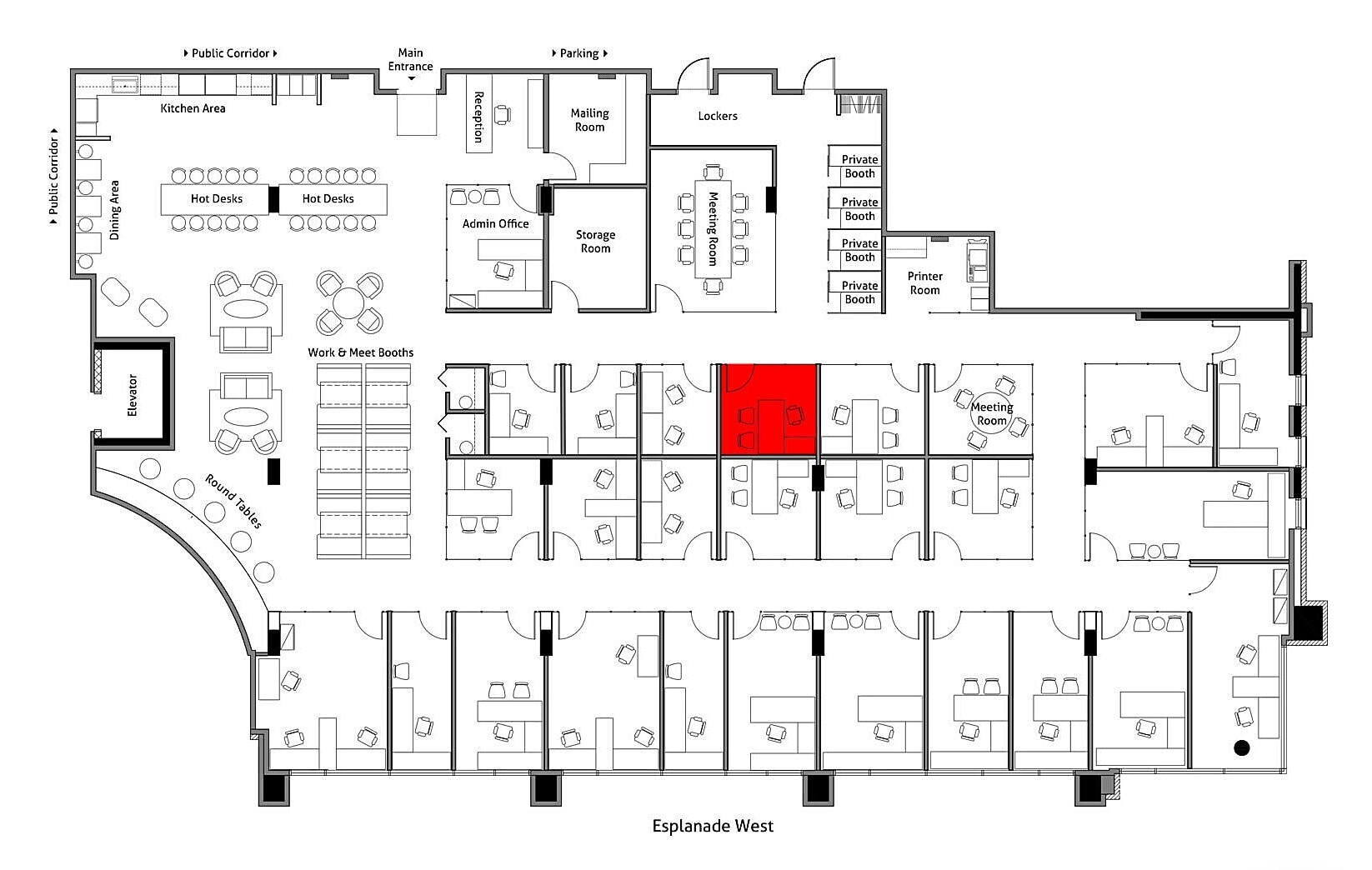 252 W Esplanade, North Vancouver, BC à louer Plan d’étage– Image 1 sur 3