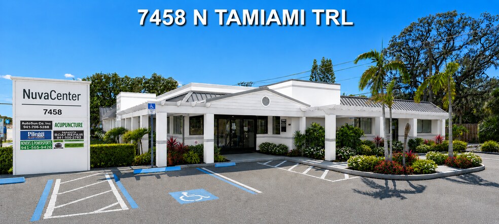 7458 N Tamiami Trl, Sarasota, FL à louer - Photo de l’immeuble – Image 1 sur 14