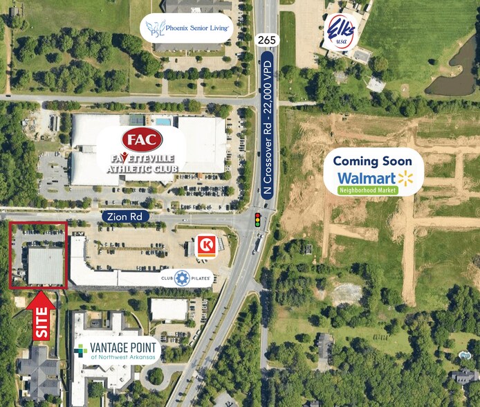 2805 E Zion Rd, Fayetteville, AR à louer - Photo de l’immeuble – Image 3 sur 11