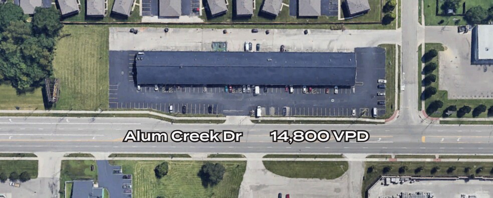 3976-4018 Alum Creek Dr, Columbus, OH à louer - Aérien – Image 2 sur 3