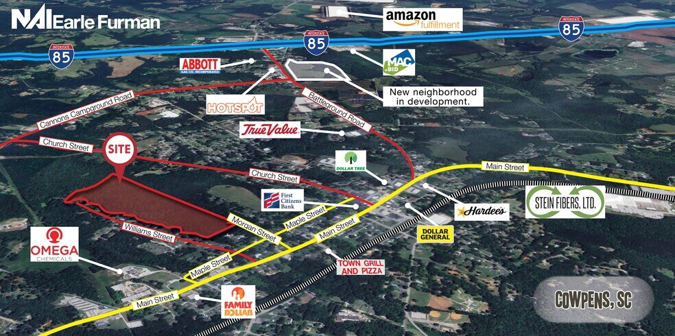 199 Morgan St, Cowpens, SC à vendre - Photo de l’immeuble – Image 2 sur 6