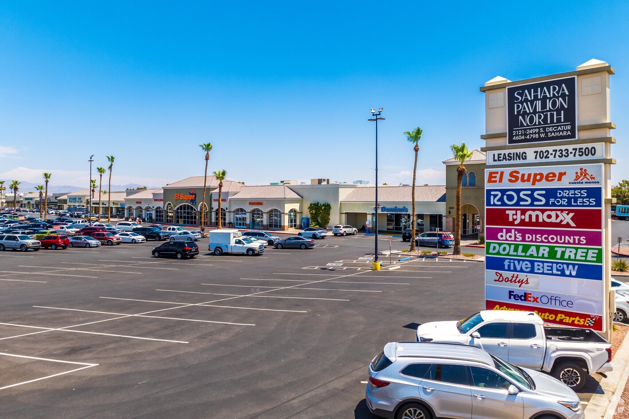 4604-4798 W Sahara Ave, Las Vegas, NV à louer Photo de l’immeuble– Image 1 sur 19
