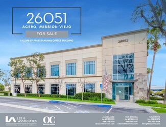 Plus de détails pour 26051 Acero, Mission Viejo, CA - Bureau à vendre