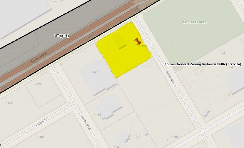 120 Bouchette St, Toronto, ON à louer - Plan cadastral – Image 2 sur 2