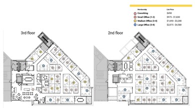 350 Massachusetts Ave, Indianapolis, IN à louer Plan d’étage– Image 1 sur 8
